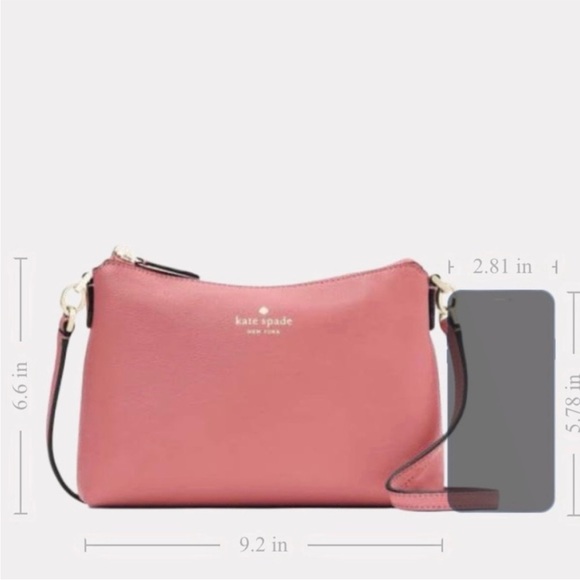 New Kate Spade Bailey Crossbody Purse in Masons Brick - Picture 5 of 9